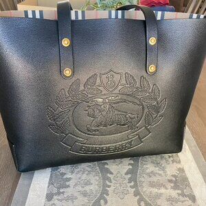 Burberry Tote and Matching Walet